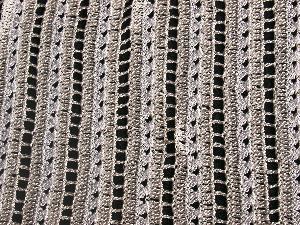 WHITE AND IVORY TWO TONE BLANKET.  