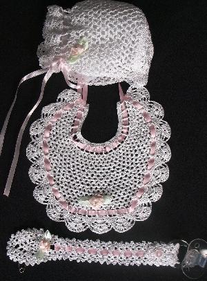 SCALLOP RAYON SET IN 4 COLLARS
