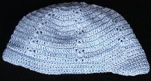 BLUE COTTON ENGINEER STYLE HAT.   