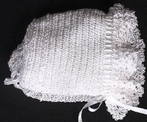 WHITE RAYON HAT PRETTY FLOWER BACK INSERT.   