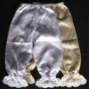 WHITE OR IVORY PANTYLOONS WITH RAYON CROCHET TRIM. WEAR UNDER OUR DRESSES OR WITH SWEATERS. MAKES BEAUTIFUL PICTURES.