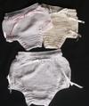RAYON OR COTTON DIAPER COVERS. PERFECT WITH SWEATERS OR UNDER DRESSES AND GOWNS.