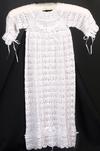 RAYON CHRISTENING GOWN IN OUR SHORTER LENGTH.  