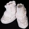 WHITE RAYON HIGH TOP BOOTIE WITH SIDE PEARLS LIKE VINTAGE BUTTON UPS.
MATCHING PIECES: HAT. SEE BELOW.
